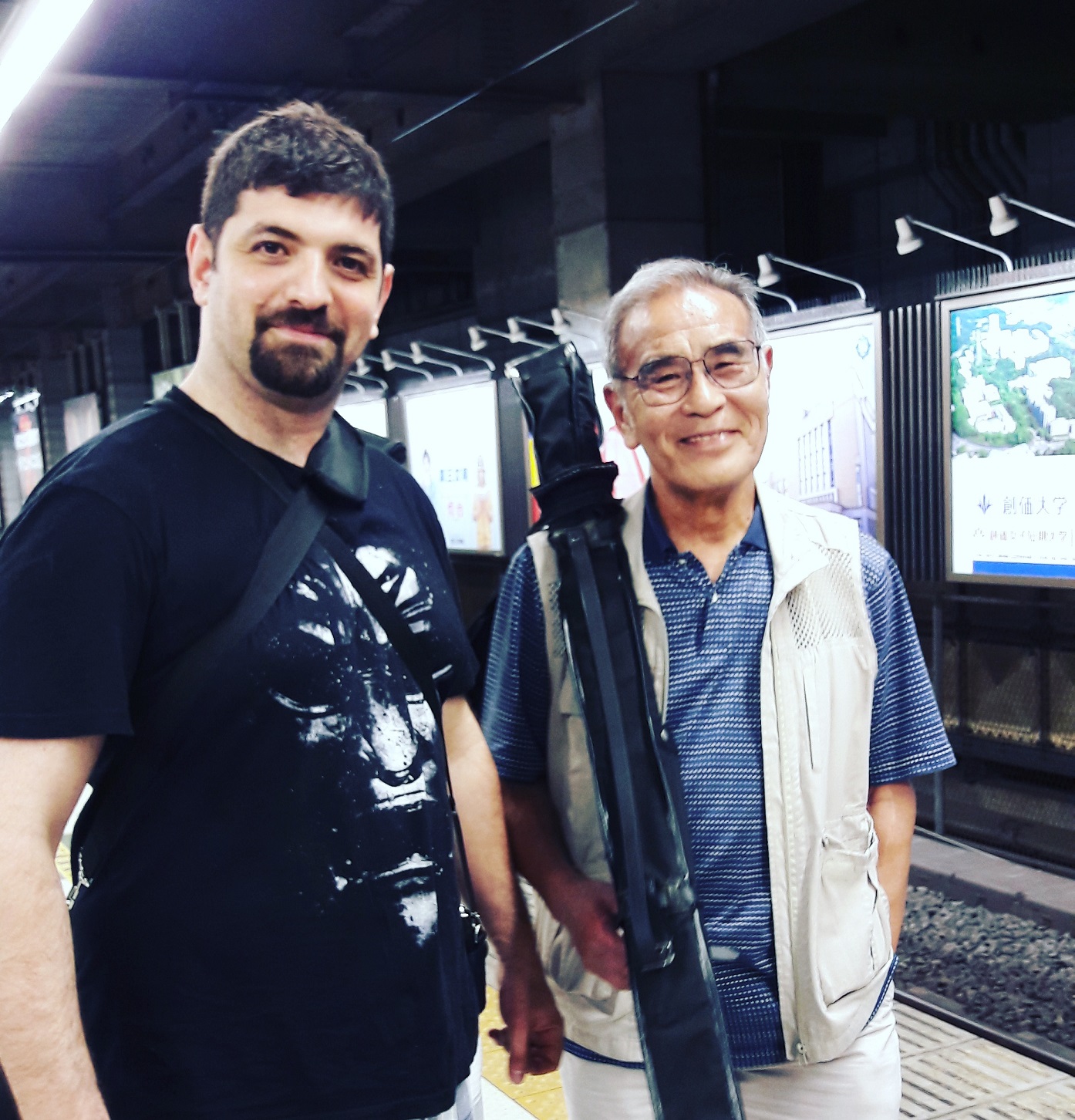 Ali Barış Öztürk ve Mitsunori Matsumura Sensei, Tokyo 2017